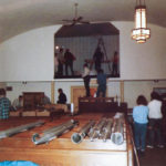 Nineveh Church pipe organ installation in 1990
