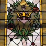 Stained Glass with Crown