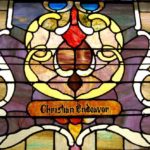 Stained Glass with Christian Endeavor